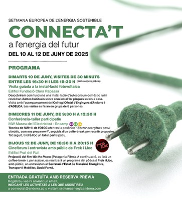 Setmana europea de l'energia sostenible 2025