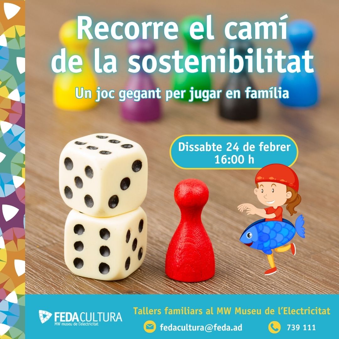 Taller familiar: Recorre el camí de la sostenibilitat